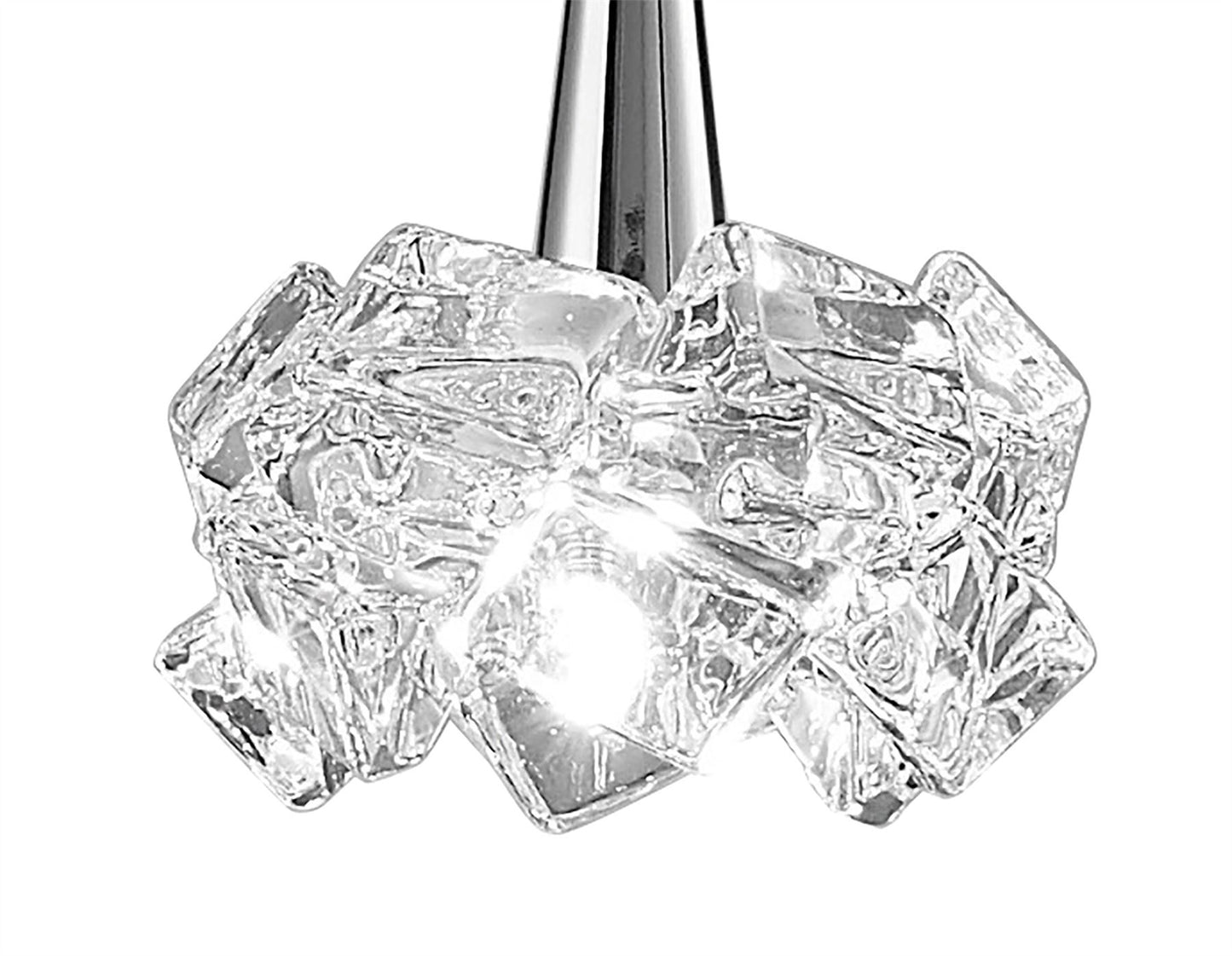 Mantra M3953 Artic Pendant 1 Light G9 Small, Polished Chrome