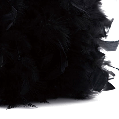 Diyas Arqus Feather Shade Black 410mm x 230mm