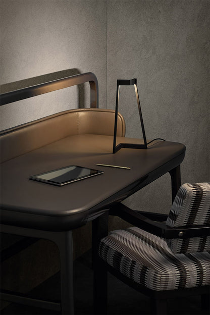 Mantra Minimal Table Lamp, 5W LED, 3000K, 375lm, Black, 3yrs Warranty