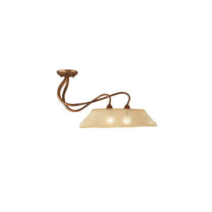 Mantra (0039 004) Tentacle Ceiling 2 Light E14, Rustic Gold