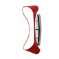 Mantra M1564 Ora Wall Light 2 Light E27, Gloss Red/White Acrylic/Polished Chrome
