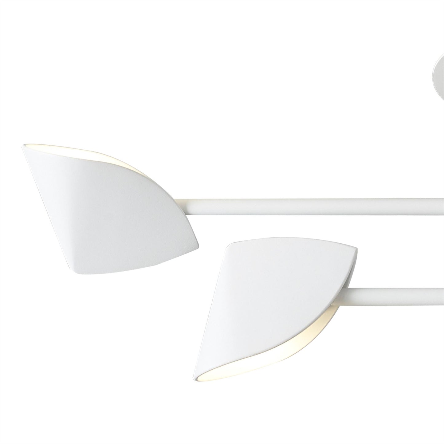 Mantra Capuccina Small 4 Light Semi Flush, 30W LED, 3000K, 2100lm, White, 3yrs Warranty