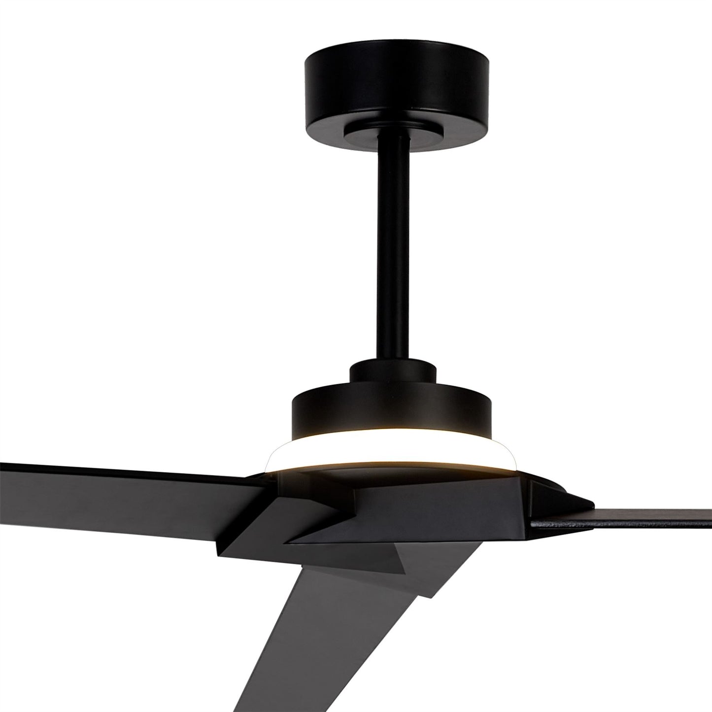 Brisa 175cm 20W LED Dimmable Light With 40W Reversible Fan, 2700-5000K Remote & APP Control, Black, Reversible Blades, 1400lm, IP44, 5yrs Warranty