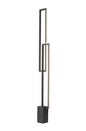 Mantra Fusion Mural Floor Lamp, 48W LED, 3000K, 3840lm, IP20, Matt Black, 3yrs Warranty