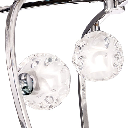 Mantra M5014 Lux Ceiling 5 Light G9, Polished Chrome