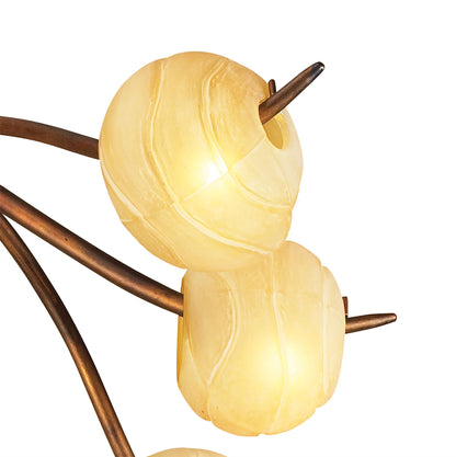 Mantra (0038 001) Wave 94cm Ceiling 10 Light G9, Rustic Gold