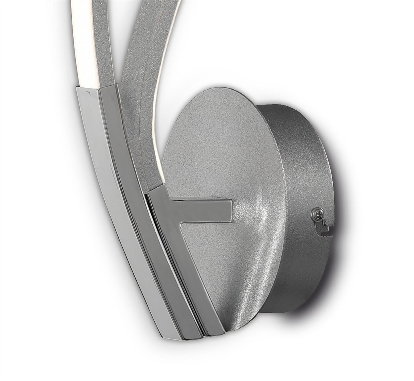 Mantra M6107 Corinto Wall Light, 12W LED, 3000K, 960lm, Silver Chrome, 3yrs Warranty