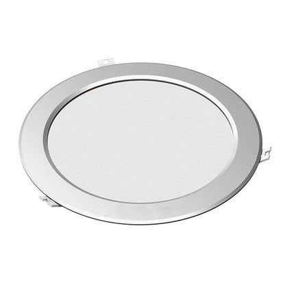Techtouch Intego Classic Intego Round Classic 8 Inch 16W Cool White 1370lm (Aluminium Finish), Cut Out: 210mm, 3yrs Warranty Recessed