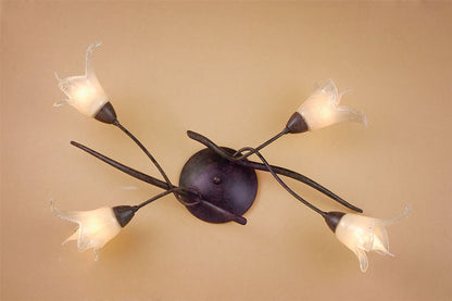 Mantra (0024 003) Florida Ceiling 4 Light E14, Brown/Black Oxide