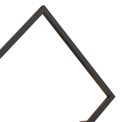Mantra Boutique Square Wall Light, Dimmable, 25W LED, 3000K, 1370lm, Black, 3yrs Warranty