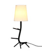 Mantra Centipede Table Lamp with Shade, 1 x E27, Black/White