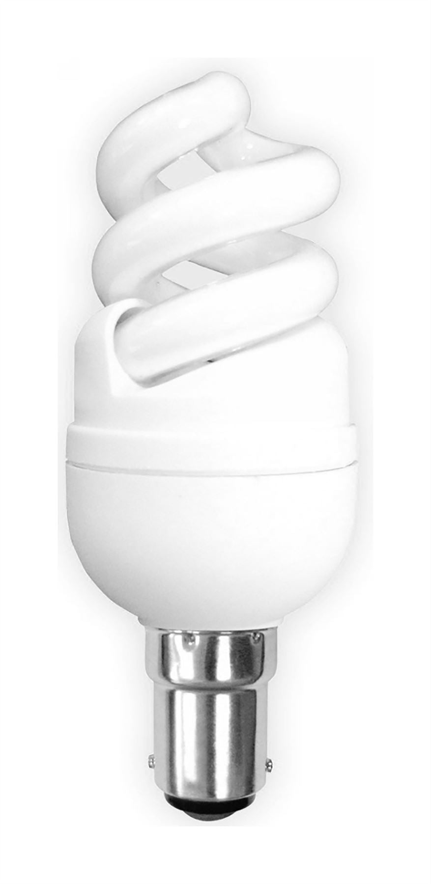 Luxram Super Mini Sup Spiral Super Mini Supreme Spiral B15 11W 2700K Compact Fluorescent Compact