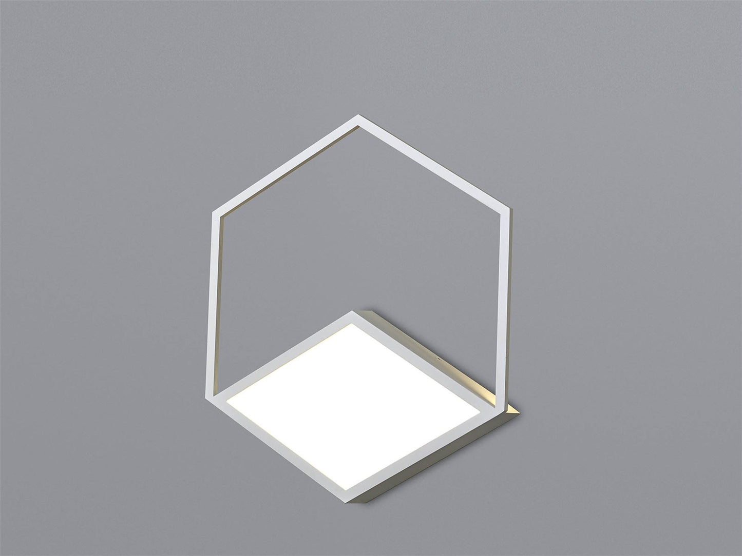 Mantra Fusion Kubick Ceiling/Wall Light Dimmable, 32W LED, 3000K, 1870lm, White, 3yrs Warranty