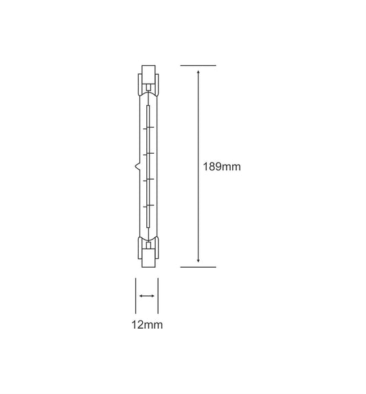Luxram Linear Classic Linear Halogen Classic R7s-189mm 750W Halogen