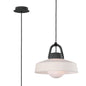 Mantra Fusion M6212 Kinke Pendant, 1 x E27, IP65, Anthracite, 2yrs Warranty