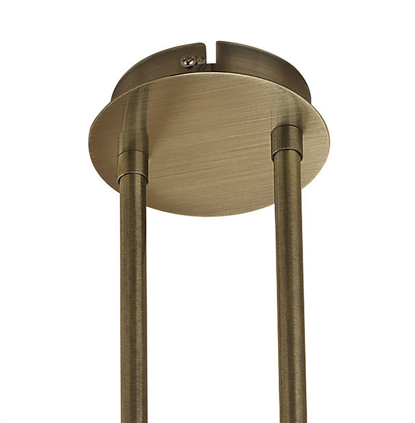 Mantra M1820 Loop Rectangular Telescopic 8 Light G9 ECO Line, Antique Brass