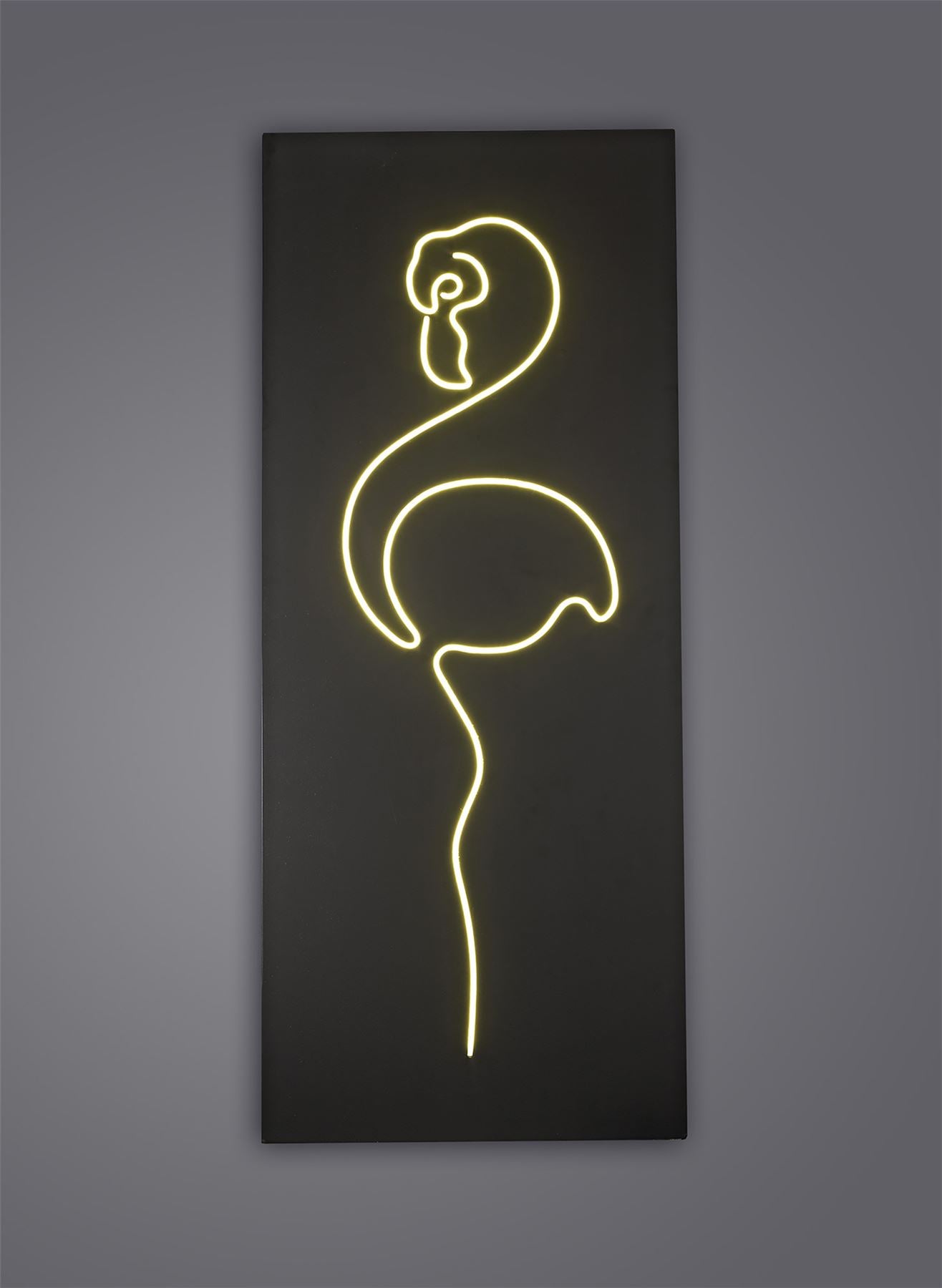 Mantra Trazos Bird Picture Wall Light, 22W LED, 4000K, 1100lm, Matt Black, 3yrs Warranty