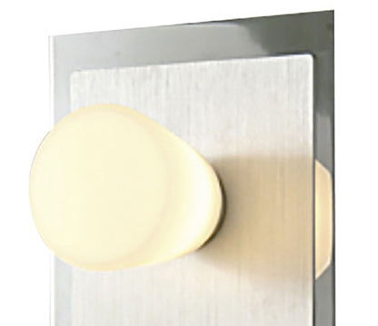 Diyas IP44 Cone Wall Light with Pull-Cord Switch 3 Light G9 Polished Chrome & Aluminium/Opal Glass
