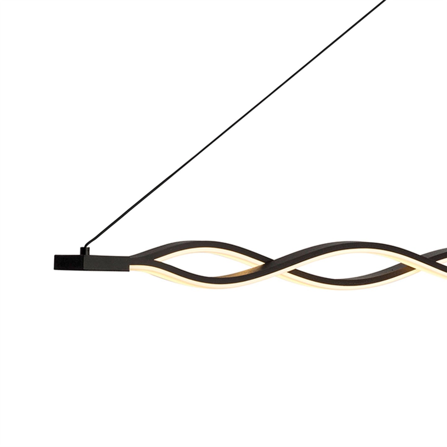 Mantra M5817 Sahara Linear Pendant 36W LED 2800K, 2520lm, Dimmable Frosted Acrylic, Brown Oxide, 3yrs Warranty