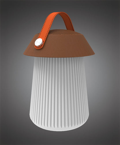 Mantra M3697 Funghi IP44 Portable 3W Speaker, 120lm, 3W LED RGBW Lamp Bluetooth Connection/Remote Control, 2yrs Warranty