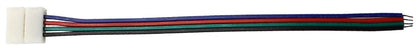 Techtouch LED Strips (Pack Of 5) Single Ended RGB Connector (120mm Strip) Strip