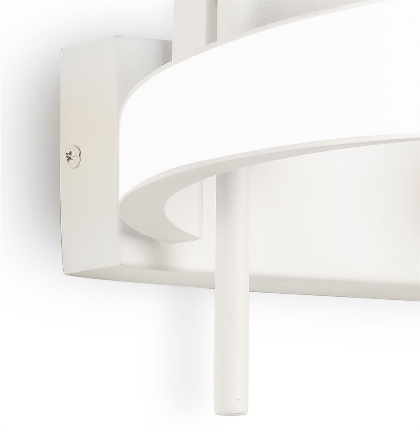 Mantra Tsunami 2 Light Spiral Wall Light, 24W LED, 3000K, 1800lm, Sand White, 3yrs Warranty