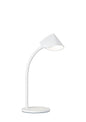 Mantra Capuccina Small 1 Light Table Lamp, 8.5W LED, 3000K, 610lm, White, 3yrs Warranty
