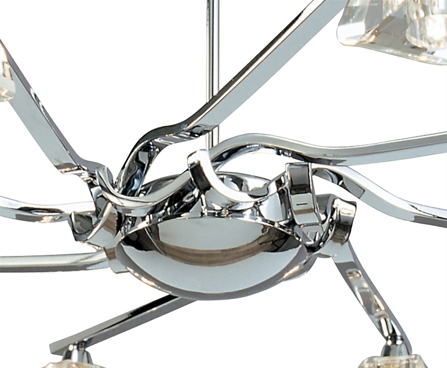 Mantra M0410 Alfa Pendant 8 Light G9, Polished Chrome