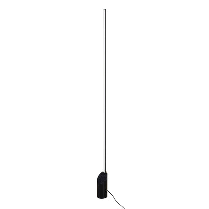 Mantra Marmol Floor Lamp, 28W LED, 3000K, 1680lm, Black Marble/Black, 3yrs Warranty