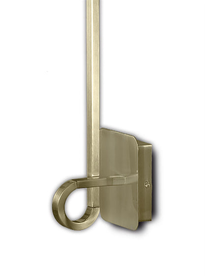 Mantra M6140 Cinto Wall Light 151cm, 20W LED, 3000K, 1600lm, Antique Brass, 3yrs Warranty