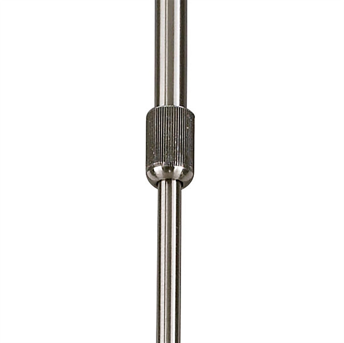 Mantra Alaska GU10 82cm Pendant Convertible To Semi Flush 8 Light L1/SGU10, Satin Nickel, CFL Lamps INCLUDED