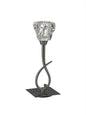 Mantra M3757 Iku Table Lamp 1 Light G9, Satin Nickel