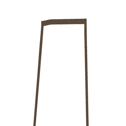 Mantra Minimal Floor Lamp, 20W LED, 3000K, 1500lm, Sand Brown, 3yrs Warranty
