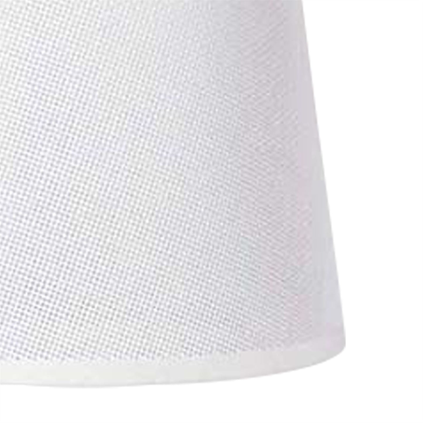 Mantra M5312 Habana White Round Shade 300/350mm x 250mm, Suitable for Floor Lamps