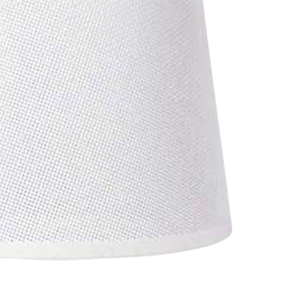 Mantra M5312 Habana White Round Shade 300/350mm x 250mm, Suitable for Floor Lamps