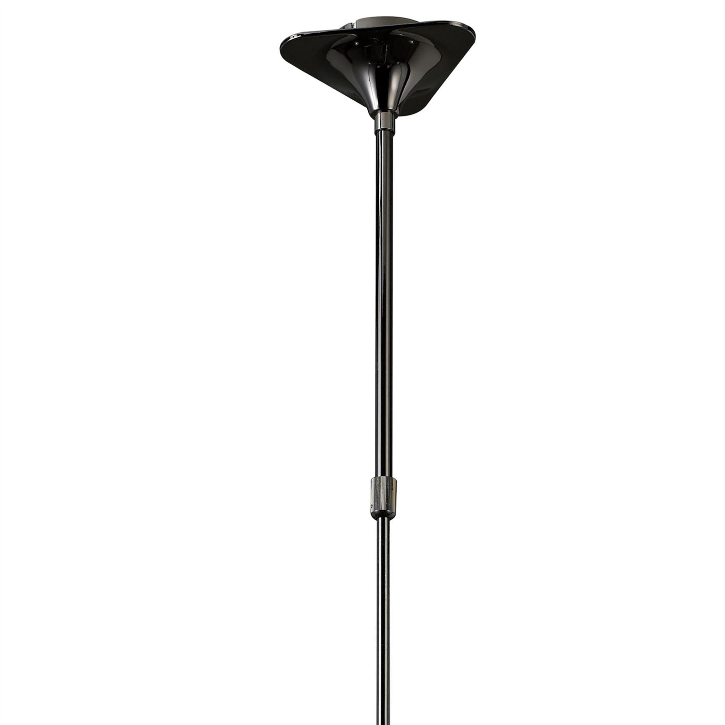 Mantra Fragma 86cm Telescopic 8 Light G9, Black Chrome