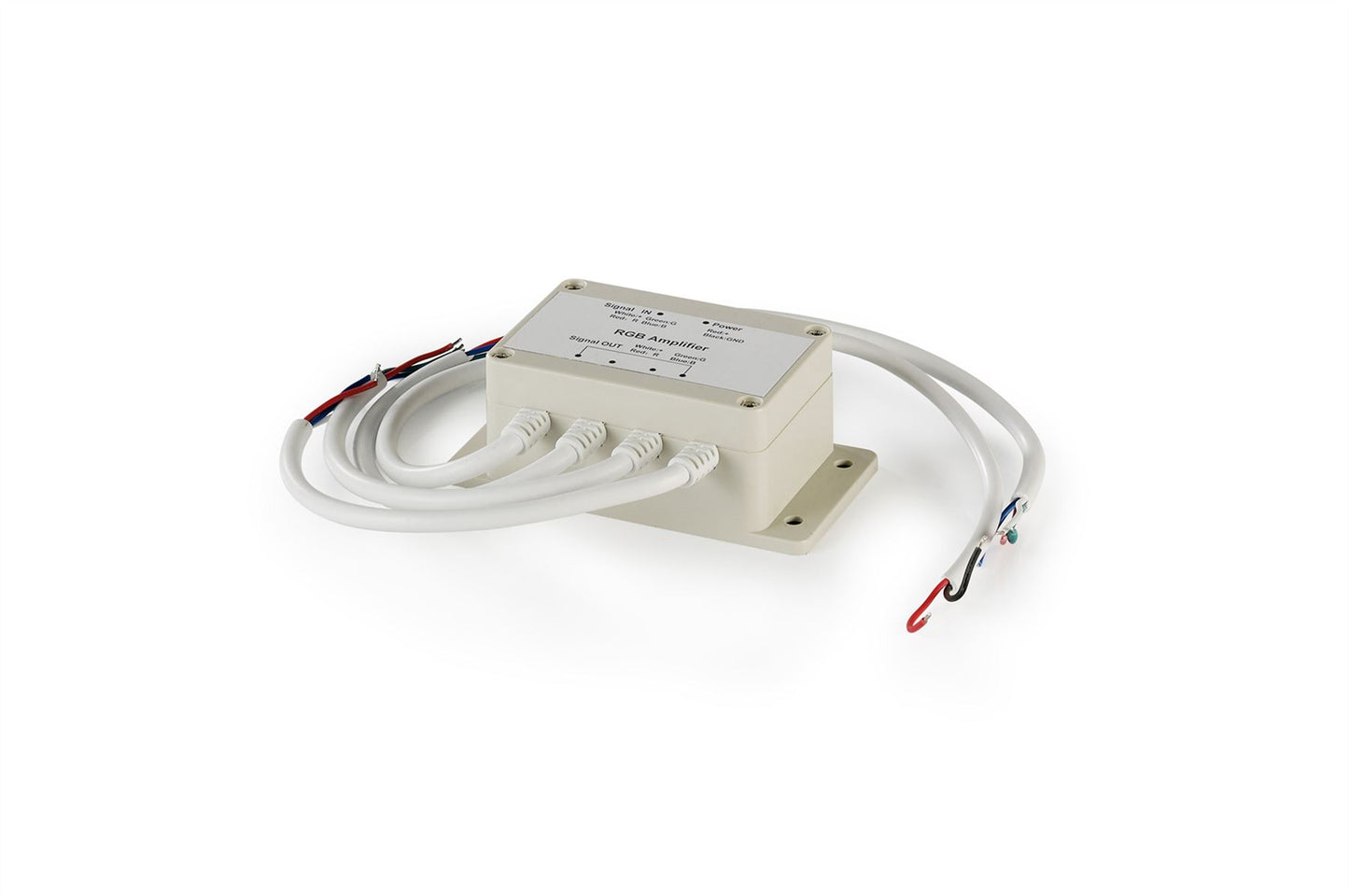 Techtouch LED Strips 4 Way RGB Amplifier 3 Channel 144W (IP65) Controllers