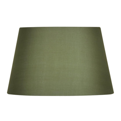 Sage Cotton Drum Lamp Shade 14 inch S901/14SE - Oaks Lighting
