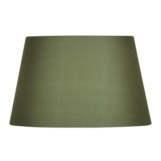 Sage Cotton Drum Lamp Shade 14 inch S901/14SE - Oaks Lighting