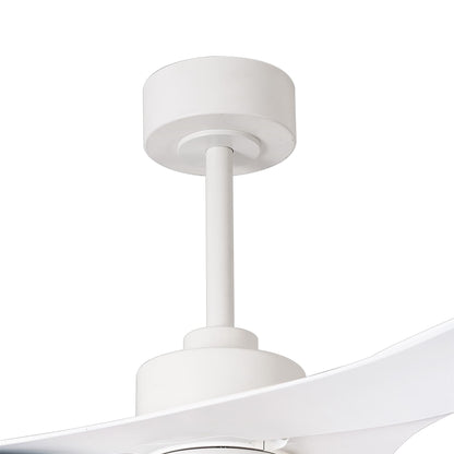 Thai 122cm 30W LED Dimmable Ceiling Light With Built-In 35W DC Fan, 2700-5000K Remote & APP Control, 2400lm, White, 5yrs Warranty