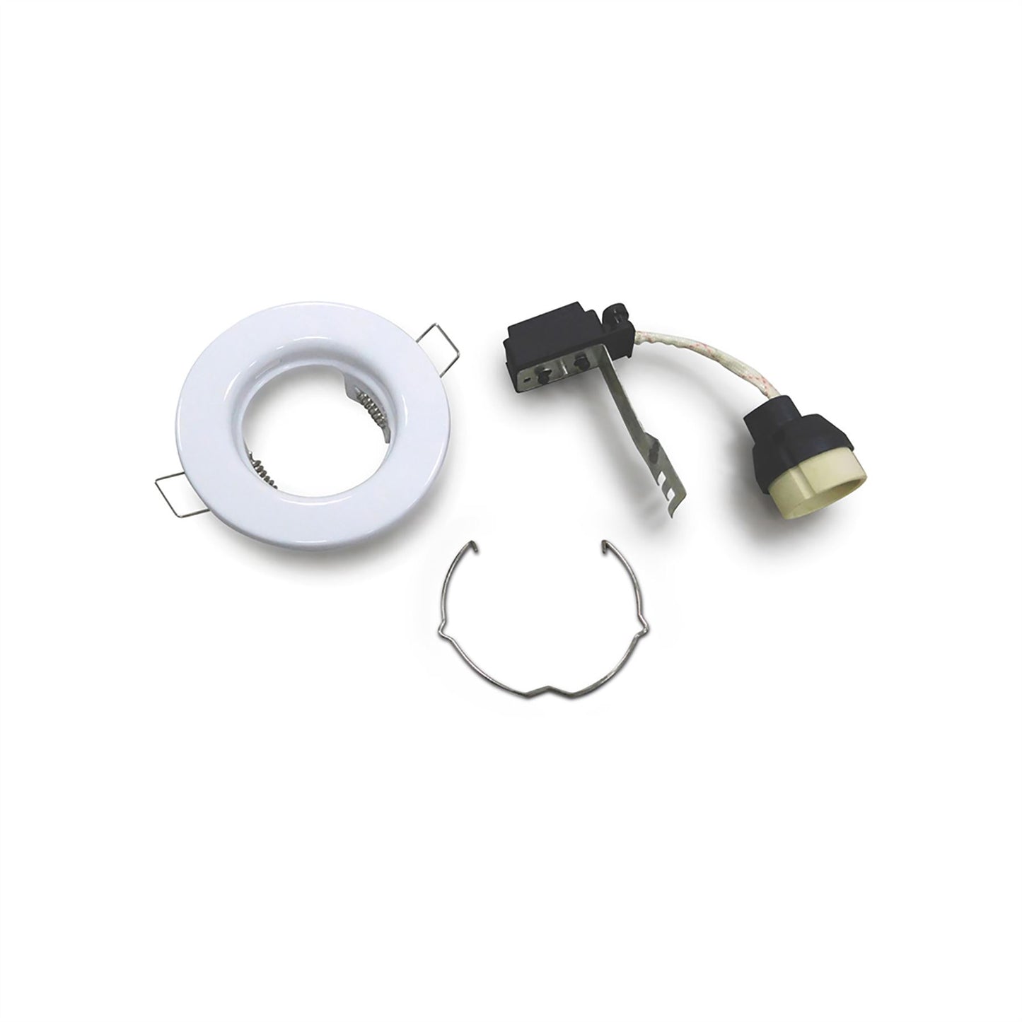 Deco Hudson GU10 Fixed Downlight White (Lamp Not Included), Cut Out: 60mm