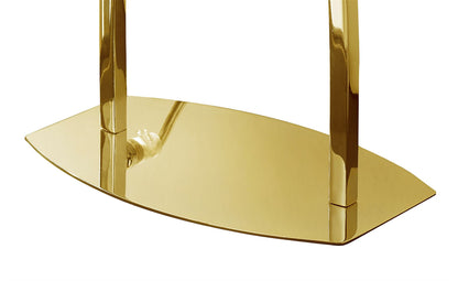 Mantra Alfa Crystal Table Lamp 1 Light G9, French Gold
