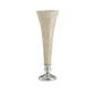 Diyas Home (DH) Trina Mosaic Vase Large Polished Chrome Mosaic