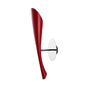 Mantra Pop Wall Light Switched 1 Light E27, Gloss Red/White Acrylic/Polished Chrome, CFL Lamps INCLUDED