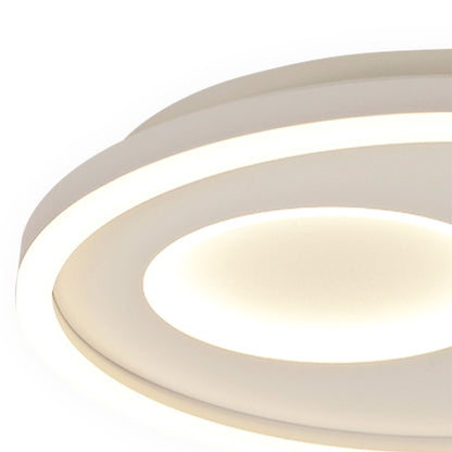 Mantra Fusion Krater Ceiling 40cm Round 36W LED 3000-6000K Tuneable, 1800lm, Remote Control White, 3yrs Warranty Ceiling