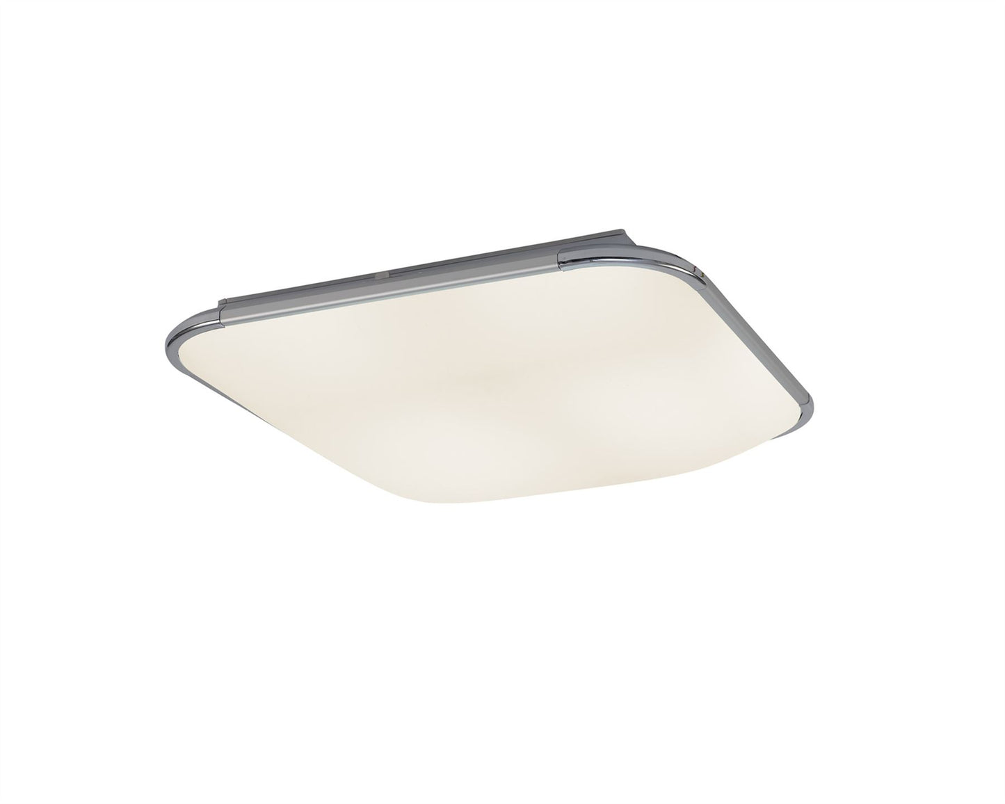 Mantra Fusion Fusion M6249 Fase Ceiling Square 45cm, 24W LED, 4000K, 1400lm, White, Acrylic Diffuser, 3yrs Warranty - M6249 Ceiling