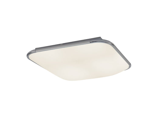 Mantra Fusion Fusion M6249 Fase Ceiling Square 45cm, 24W LED, 4000K, 1400lm, White, Acrylic Diffuser, 3yrs Warranty - M6249 Ceiling