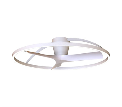Nepal II 1m 44W LED Dimmable Light With Built-In 32W DC Reversible Fan, White Finish c/w Remote Control, 7700lm, 5yrs Warranty