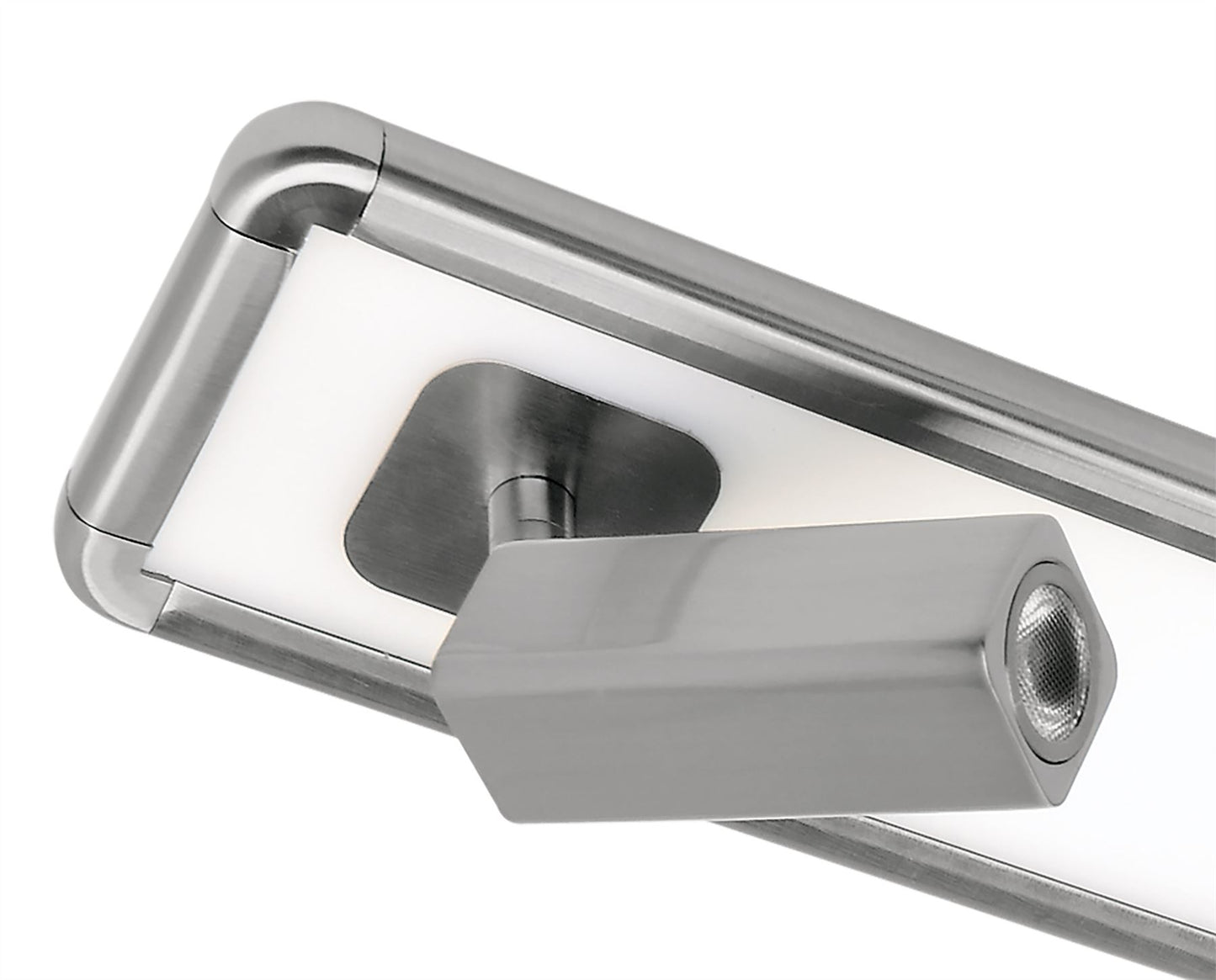 Mantra M5252 Ibiza Ceiling Light, Wall 3 Head with Backlit Light 30W LED Satin Nickel 4000K, 2200lm,, 3yrs Warranty