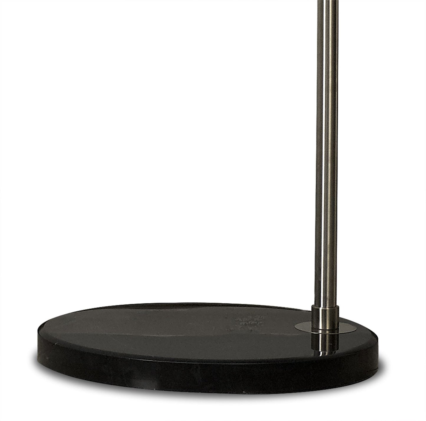 Mantra Fusion Kinke Long Reach Floor Stand with Hook, Stainless Steel/Black Marble, 2.5kg Maximum Load, 2yrs Warranty Item Weight: 15kg Exterior
